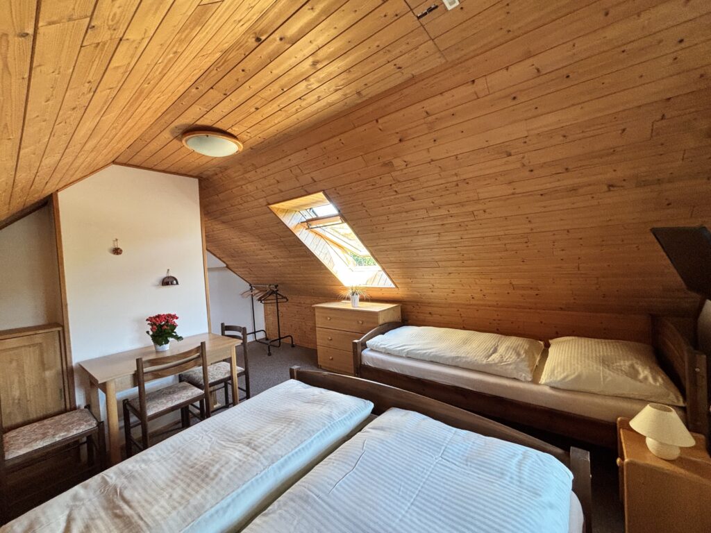 Třílůžkový pokoj - Podkroví- 2