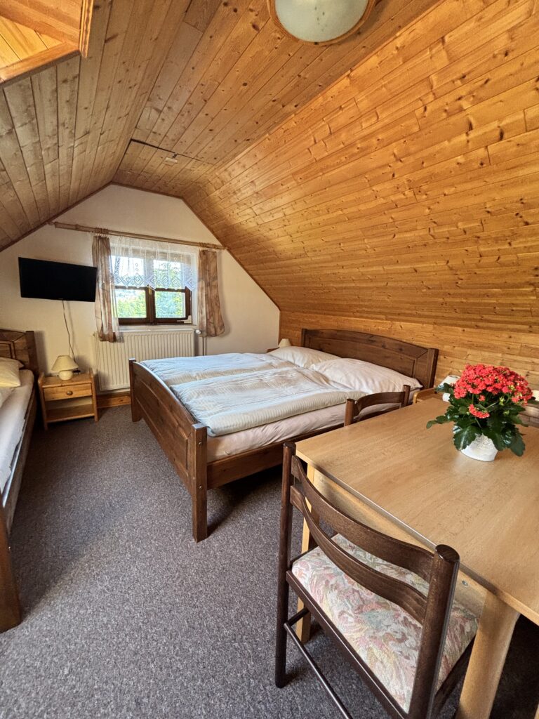 Třílůžkový pokoj - Podkroví- 1